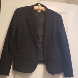 Merona navy single breasted blazer
